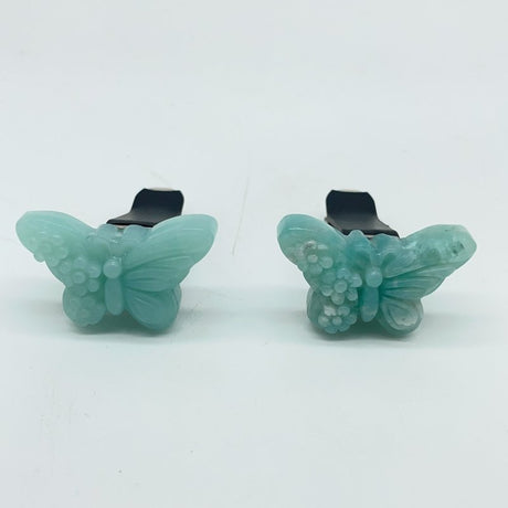 Caribbean Calcite Butterfly Car Air Vent Clip Wholesale -Wholesale Crystals