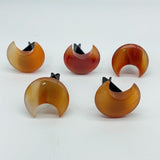 Carnelian Crystal Car Air Vent Clips Moon & Star Wholesale Car Accessories -Wholesale Crystals
