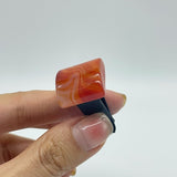 Carnelian Cube Car Air Vent Clips Wholesale Car Accessories -Wholesale Crystals