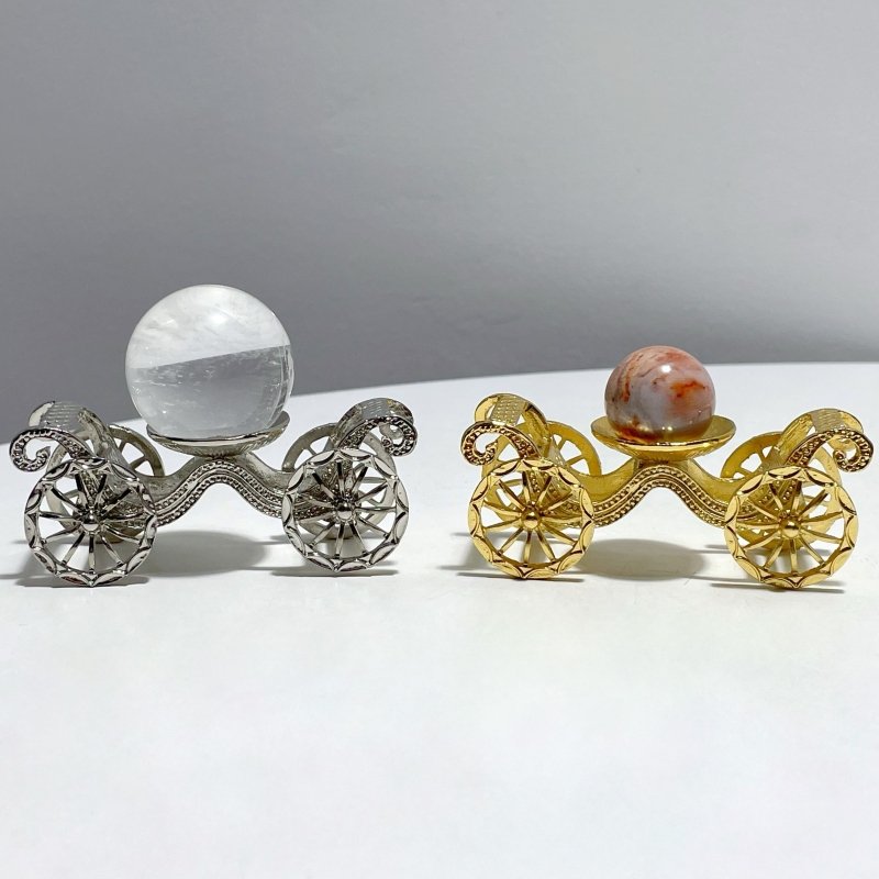 Carriage Crystal Sphere Stand Wholesale - Wholesale Crystals