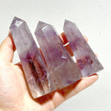 19 Pieces God's Fingerprint Light Purple Amethyst Tower Point