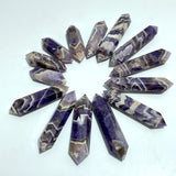 Chevron Amethyst Double Points Wholesale - Wholesale Crystals