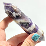Chevron Amethyst Double Points Wholesale - Wholesale Crystals