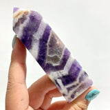 Chevron Amethyst Four - Sided Tower Point Wholesale - Wholesale Crystals