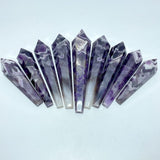 Chevron Amethyst Scepter Magic Wand Wholesale - Wholesale Crystals