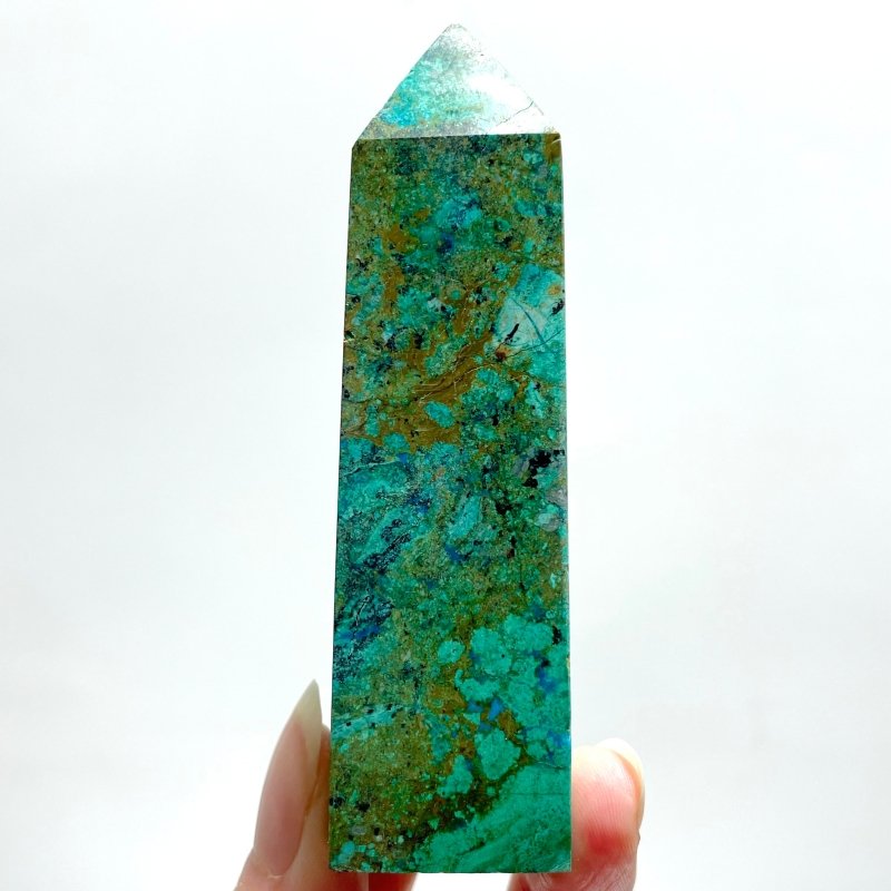 Chrysocolla Point Tower Wholesale - Wholesale Crystals