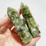 Clear Green Mica Point Wholesale - Wholesale Crystals