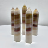 Colorful Afghanistan Jade Tower Point Wholesale - Wholesale Crystals
