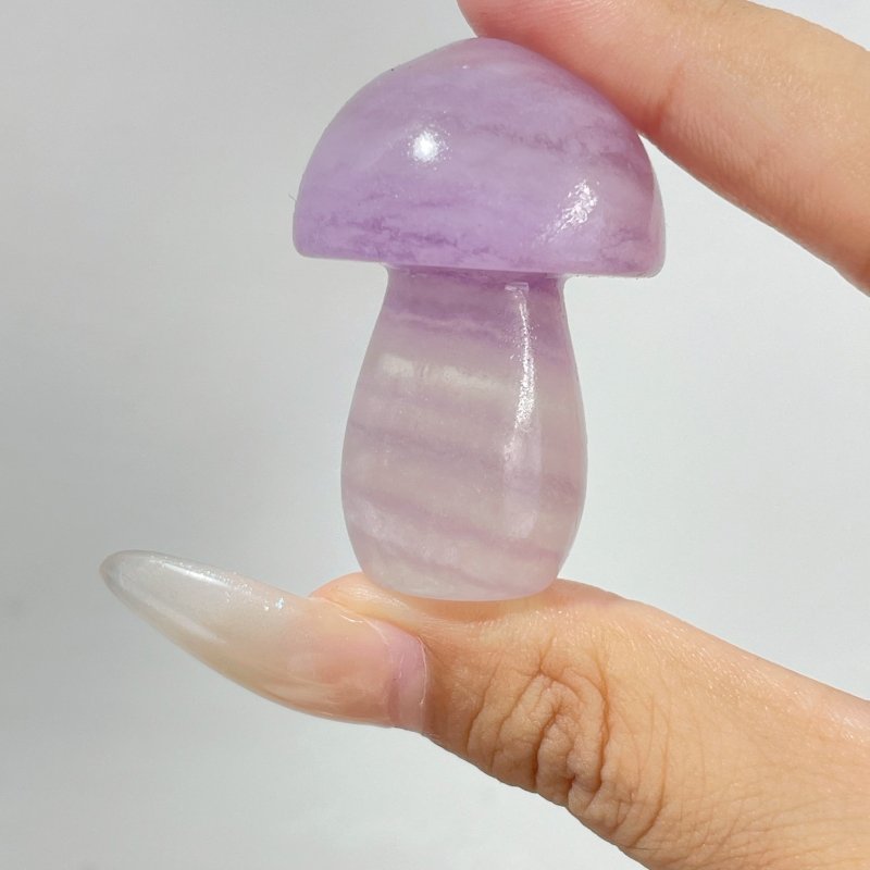 Colorful Fluorite Mushroom Carving Wholesale - Wholesale Crystals