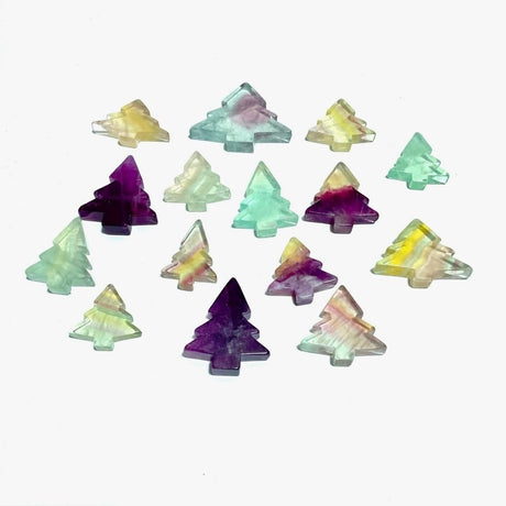 Colorful Fluorite Pine Tree Christmas Tree Wholesale - Wholesale Crystals