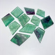 Colorful Fluorite Rhombus Shaped Carving Wholesale - Wholesale Crystals
