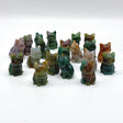 Colorful Moss Agate Mini Cat Wholesale - Wholesale Crystals