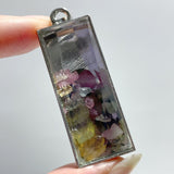Colorful Tourmaline Gravel Chips Car Pendant Wholesale - Wholesale Crystals