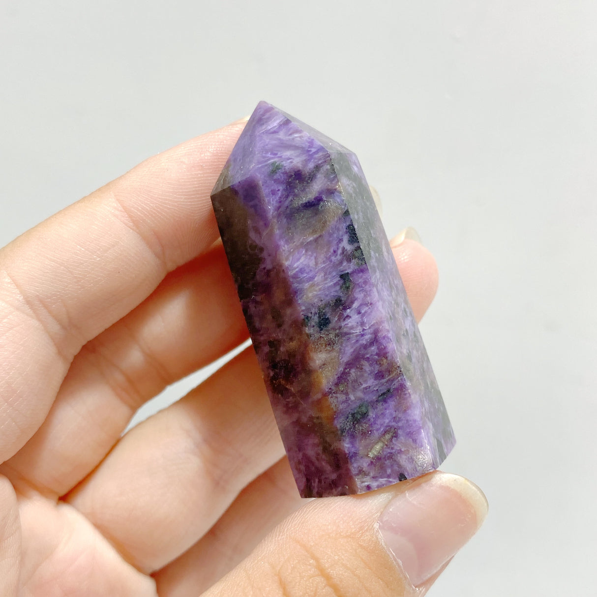 37 Pieces Charoite Tower Points