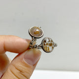 5 Pieces S925 Auralite 23 Crystal Different Styles Beautiful Rings