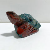 Large Ocean Jasper Lizard Carving