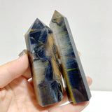 36 Pieces Blue Tiger Eye Mixed Quartz Tower Point