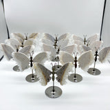 Clear Quartz Cluster Butterfly Wing With Stand Wholesale