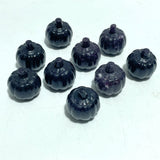 Deep Purple Lepidolite Pumpkin Carving Wholesale - Wholesale Crystals