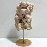 Large Raw Stilbite Specimen With Stand #3