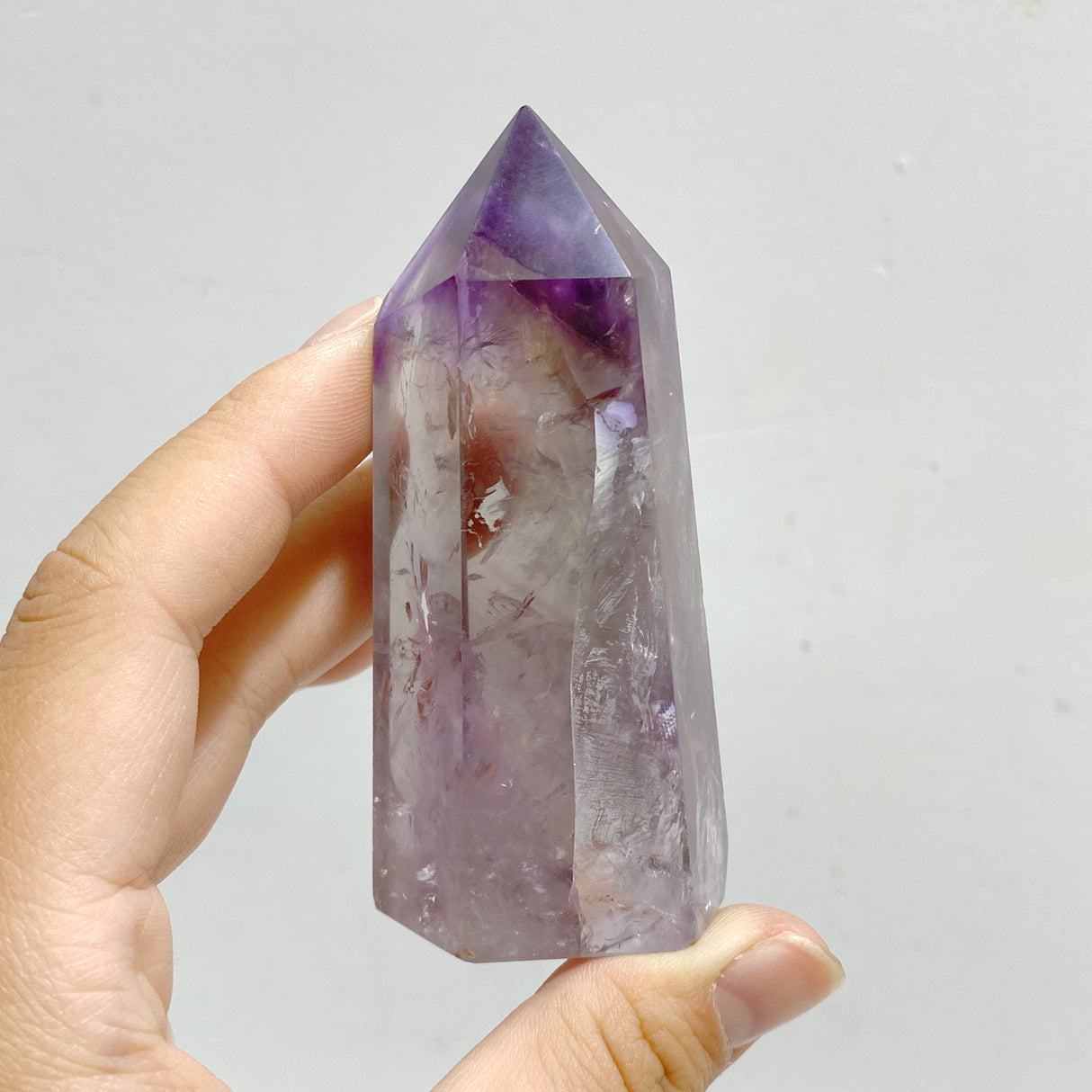 18 Pieces God's Fingerprint Amethyst Tower Point