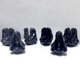 Dinosaur Skull Carving Wholesale Obsidian Larvikite - Wholesale Crystals