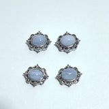 DIY Accessories Moonstone Blue Lace Agate Wholesale - Wholesale Crystals