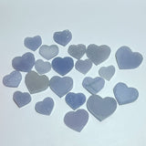 Druzy Blue Chalcedony Heart Wholesale - Wholesale Crystals