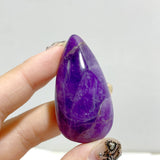 Chevron Amethyst Waterdrop Shape Wholesale