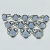Beautiful Blue Lace Agate Ring Wholesale
