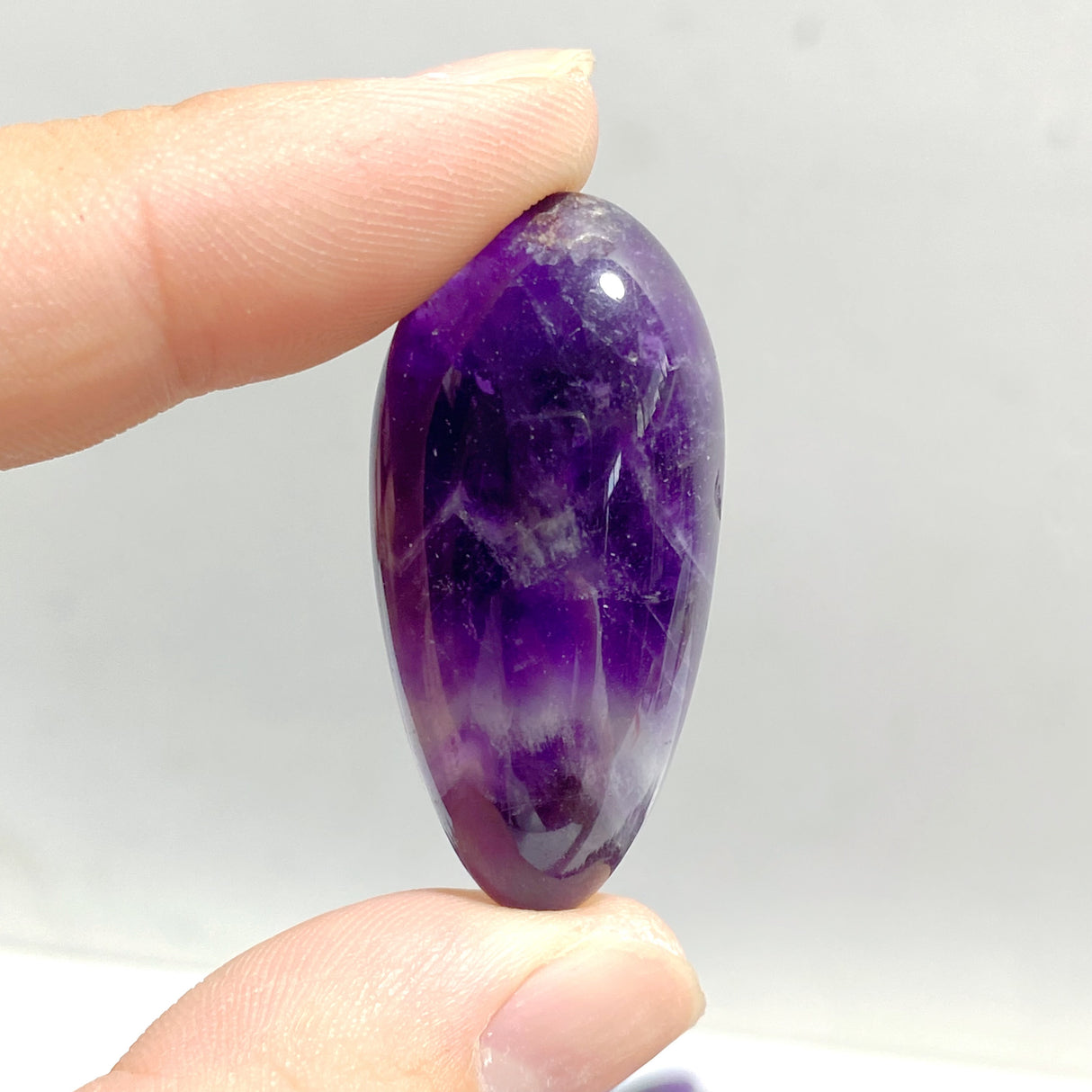 3.87kg Chevron Amethyst Tumbled Stone(Defect)