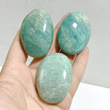Normal Quality Amazonite Palm Stone Wholesale