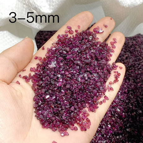 High Quality Purple Garnet Gravel Chips Wholesale