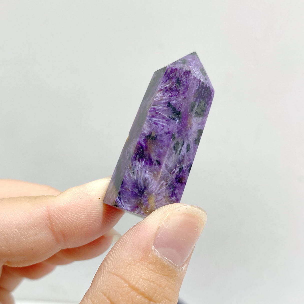 37 Pieces Charoite Tower Points