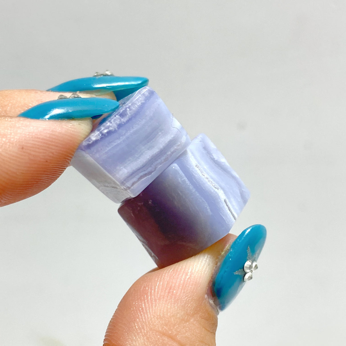 Irregular Blue Lace Agate Cube Wholesale