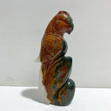 Large Ocean Jasper Parrot Carving