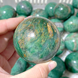 60 Pieces Africa Jade Spheres (Sea Freight Only)