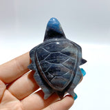 15 Pieces Trolleite Stone Sea Turtles Carving