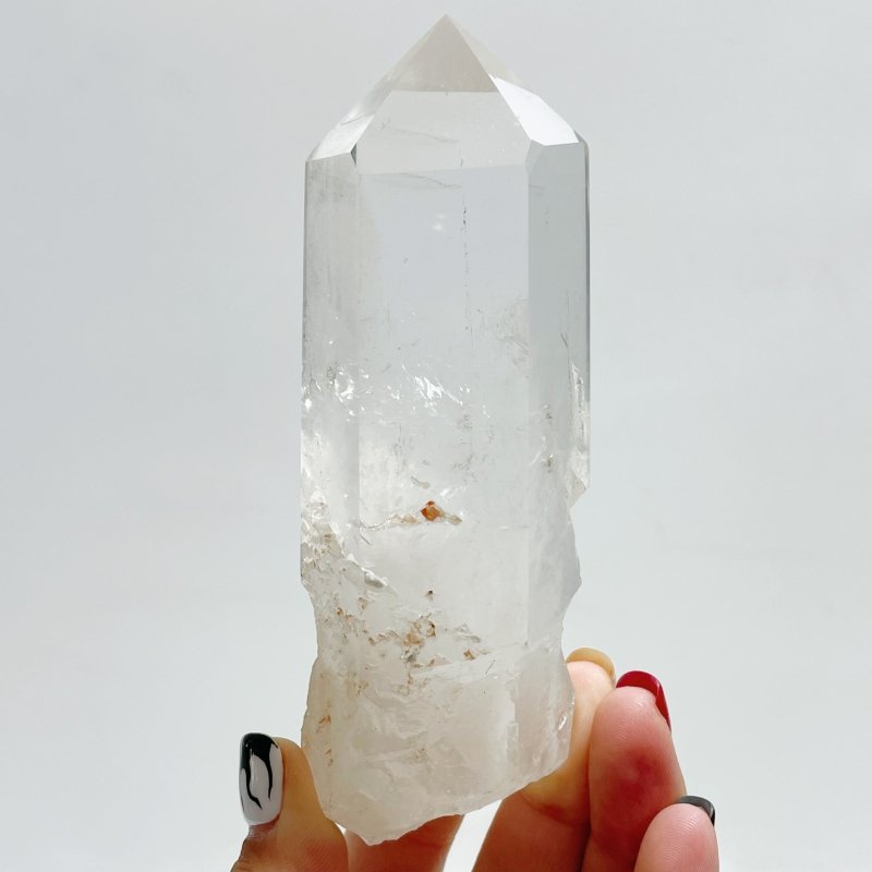 Fat Clear Quartz Large Points Raw Bottom Wholesale - Wholesale Crystals