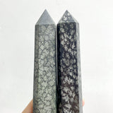 6 Pieces Tall Snowflake Stone Point