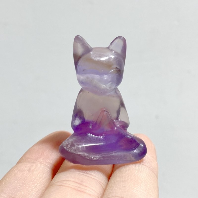 Fluorite Cat Carving Crystals Wholesale - Wholesale Crystals