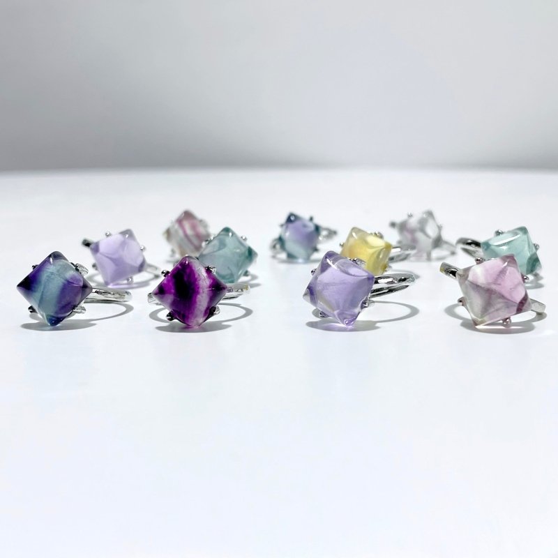 Fluorite Square Ring Wholesale - Wholesale Crystals