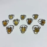 Four Leaf Clover Rutile Quartz Crystal Ring Wholesale - Wholesale Crystals