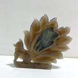 Geode Agate Druzy Nine - tailed Fox Carving 11 - Wholesale Crystals