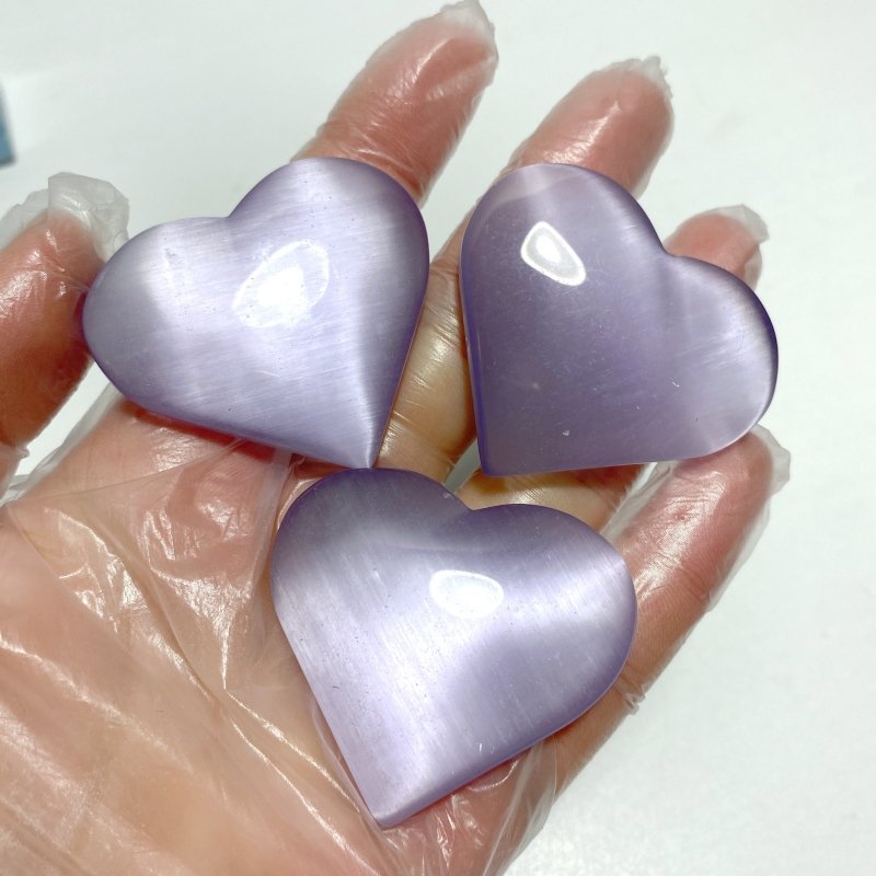 Glass Cat Eye Heart Wholesale - Wholesale Crystals