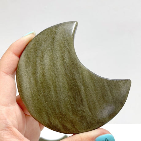 Gold Sheen Obsidian Moon Wholesale - Wholesale Crystals