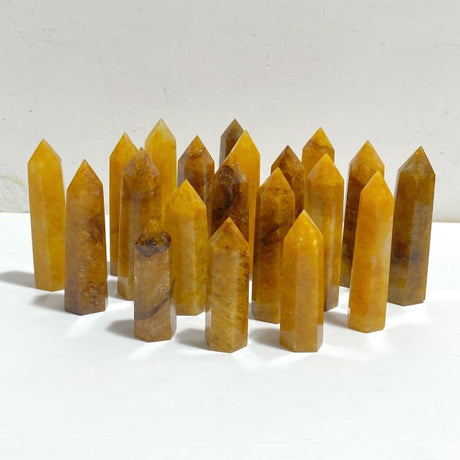 Golden Hematoid Quartz Tower Points Wholesale - Wholesale Crystals