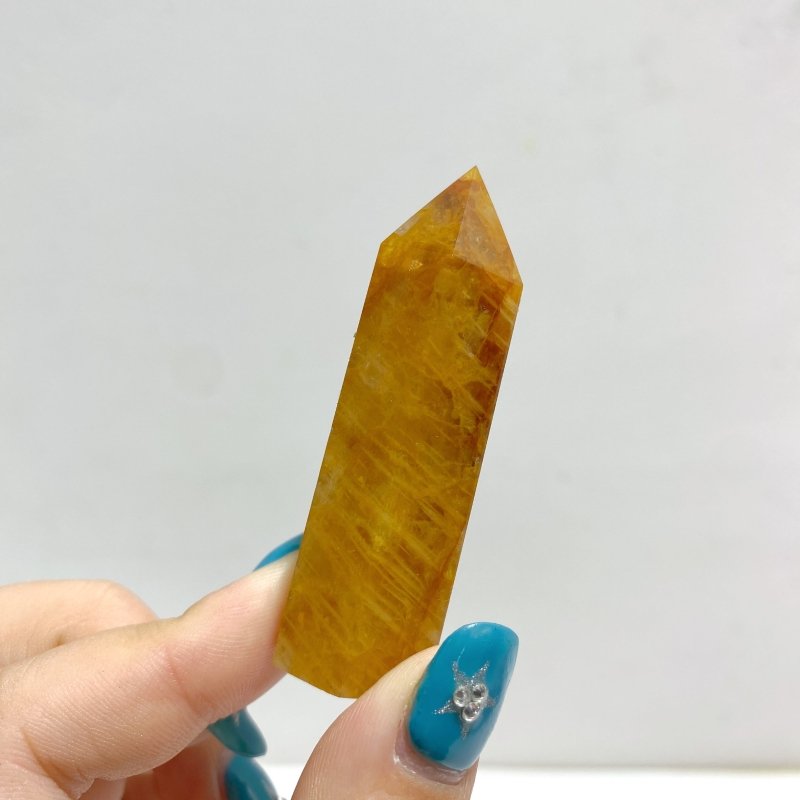 Golden Hematoid Quartz Tower Points Wholesale - Wholesale Crystals
