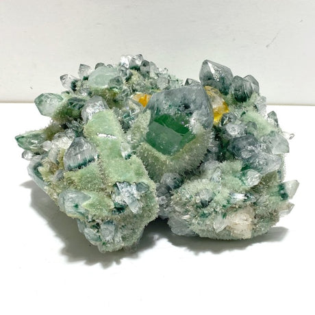 Green Crystal Cluster Man Made Crystal - Wholesale Crystals