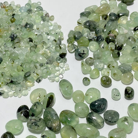 Green Prehnite Gravel Chips Wholesale - Wholesale Crystals